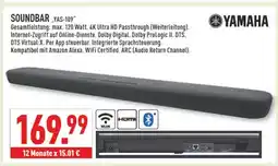 Marktkauf Yamaha soundbar yas-109 Angebot