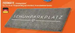 Marktkauf Fussmatte schuhparkplatz Angebot