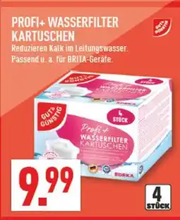 Marktkauf Gut&günstig profi+ wasserfilter kartuschen Angebot