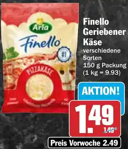 HIT Finello Geriebener Käse Angebot