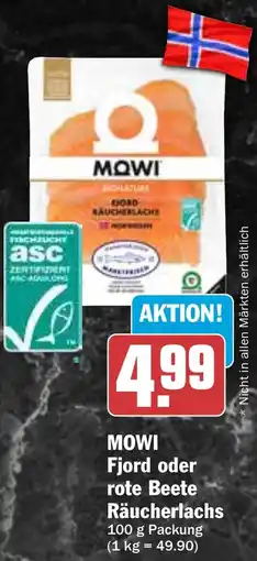 HIT MOWI Fjord oder rote Beete Räucherlachs Angebot