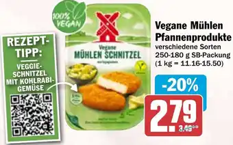 HIT Vegane Mühlen Pfannenprodukte Angebot