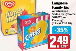 HIT Langnese Family Eis Angebot