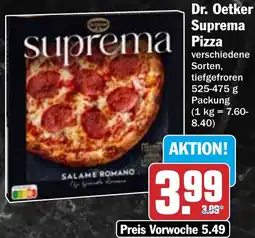 HIT Dr. Oetker Suprema Pizza Angebot