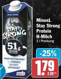 HIT MinusL Stay Strong Protein H-Milch Angebot