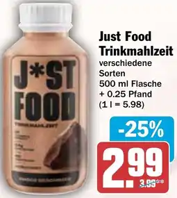 HIT Just Food Trinkmahlzeit Angebot