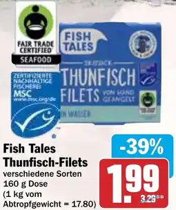 HIT Fish Tales Thunfisch-Filets Angebot