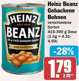 HIT Heinz Beanz Gebackene Bohnen Angebot