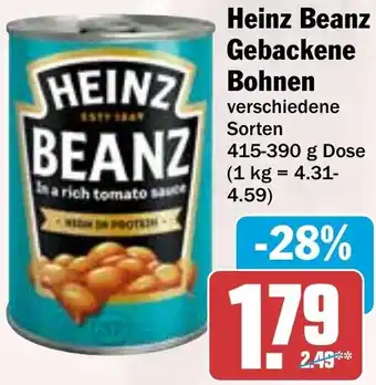 HIT Heinz Beanz Gebackene Bohnen Angebot