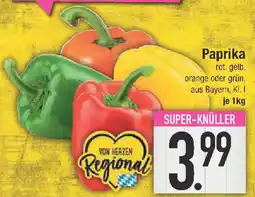 E-Center Paprika Angebot