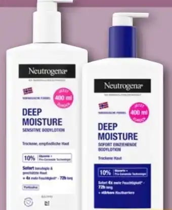 REWE Center Neutrogena Deep Moisture Bodylotion Sensitive Angebot