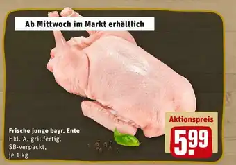 REWE Frische junge bayr. ente Angebot