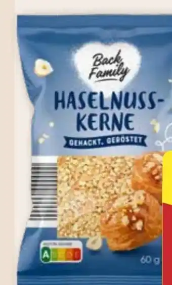 Aldi Nord Back Family Haselnuss­kerne Angebot