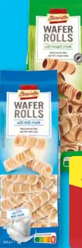 Aldi Nord Biscotto Waffelröllchen Angebot