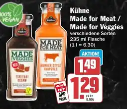 HIT Kühne Made for Meat / Made for Veggies Angebot