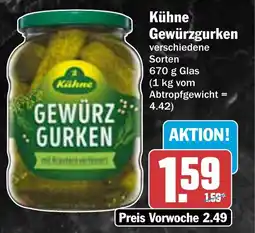 HIT Kähne Gewürzgurken Angebot