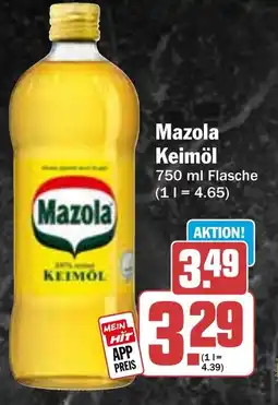 HIT Mazola Keimöl Angebot