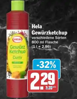 HIT Hela Gewürzketchup Angebot