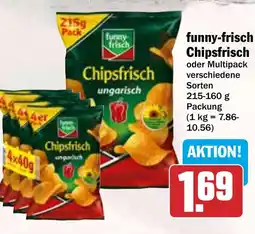 HIT funny-frisch Chipsfrisch oder Multipack Angebot