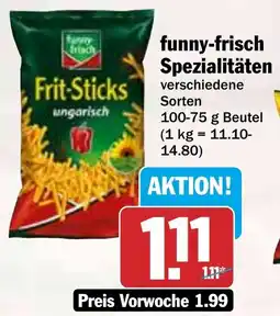 HIT funny-frisch Spezialitäten Angebot