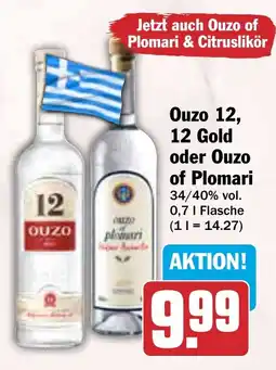 HIT Ouzo 12, 12 Gold oder Ouzo of Plomari Angebot