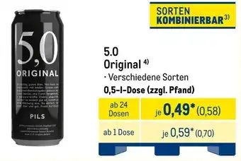 METRO 5.0 Original Angebot