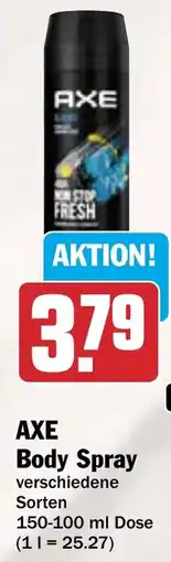 HIT AXE Body Spray Angebot