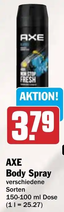 HIT AXE Body Spray Angebot