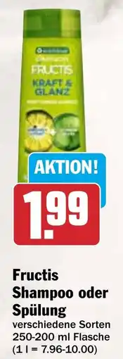 HIT Fructis Shampoo oder Spülung Angebot