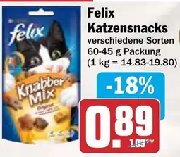 HIT Felix Katzensnacks Angebot