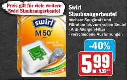 HIT Swirl Staubsaugerbeutel Angebot