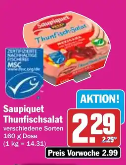 HIT Saupiquet Thunfischsalat Angebot