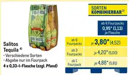 METRO Salitos Tequila Angebot