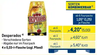 METRO Desperados Angebot