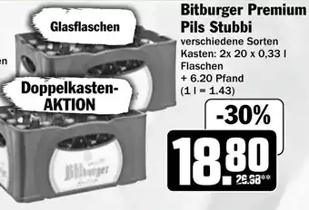 HIT Bitburger Premium Pils Stubbi Angebot