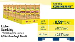 METRO Lipton Sparkling Angebot