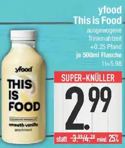 E-Center yfood This is Food Angebot