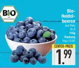 E-Center Bio- Heidel- beeren Angebot