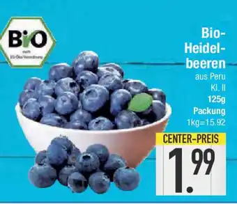 E-Center Bio- Heidel- beeren Angebot
