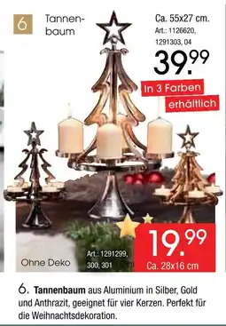 Zurbrüggen Tannenbaum ca. 55x27 cm Angebot