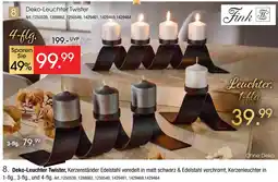 Zurbrüggen Fink deko-leuchter twister 4-flg Angebot