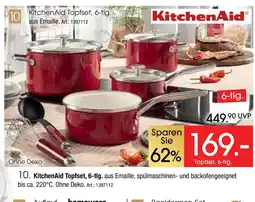 Zurbrüggen Kitchenaid topfset, 6-tlg Angebot