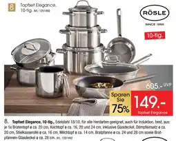 Zurbrüggen Rösle topfset elegance, 10-tlg Angebot