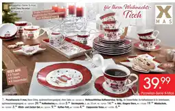 Zurbrüggen Porzellan-serie x-mas Angebot