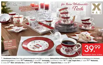 Zurbrüggen Porzellan-serie x-mas Angebot