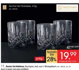 Zurbrüggen Nachtmann becher-set noblesse Angebot