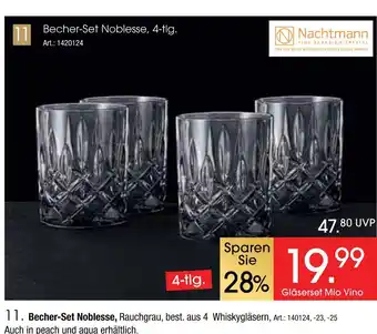 Zurbrüggen Nachtmann becher-set noblesse Angebot