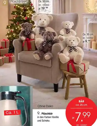 Zurbrüggen Plüschbär Angebot