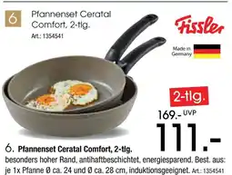 Zurbrüggen Fissler pfannenset ceratal comfort, 2-tlg Angebot