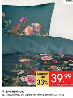 Zurbrüggen Satin bettwäsche Angebot